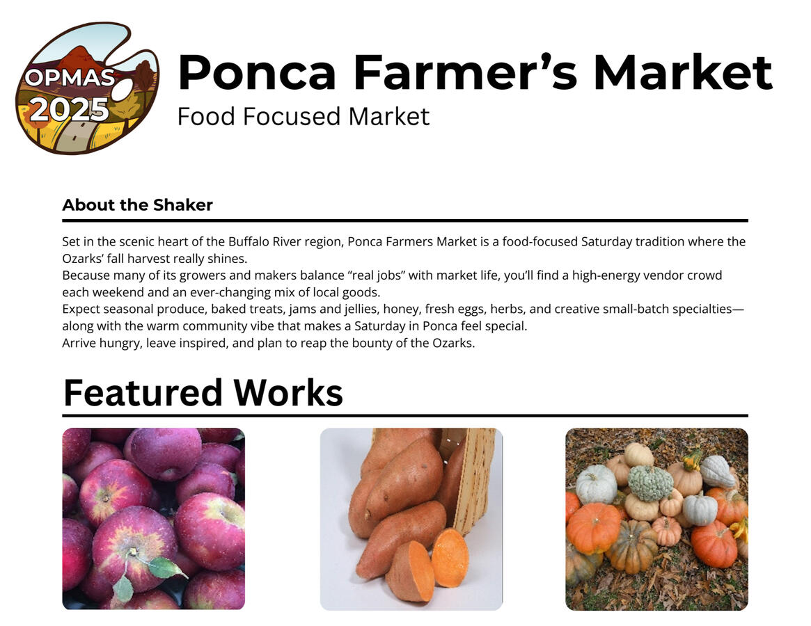 Ponca Farmer&#39;s Market